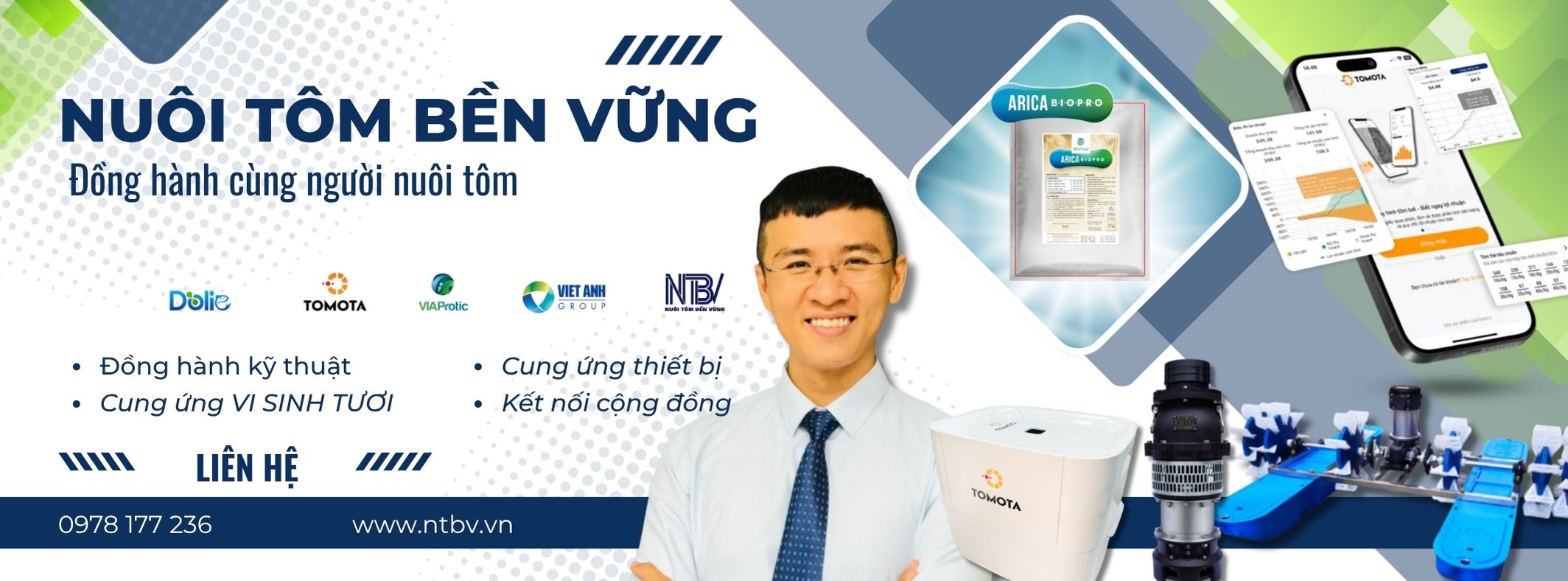 Ảnh bìa cộng đồng Nuôi Tôm Bền Vững